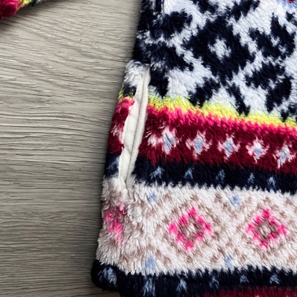 Old Navy Toddler Girls' Multi-Colored Zip Front Hooded Jacket Size 2T - Picture 8 of 12